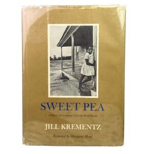 1969 Sweet Pea Hardcover Book W/ Dust Cover History Illustrated